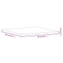 Square solid beech wood table top 90x90x4 cm by , Table tops - Ref: Foro24-355983, Price: 196,18 €, Discount: %