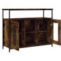 Sideboard aus geräuchertem Eichenholzwerkstoff, 100 x 35 x 80 cm von , Sideboards - Ref: Foro24-835506, Preis: 89,36 €, Rabat...