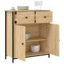 Sonoma Oak Engineered Wood Sideboard 70x30x80 cm by , Sideboards - Ref: Foro24-835525, Price: 84,49 €, Discount: %
