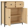 Sonoma Oak Engineered Wood Sideboard 70x30x80 cm by , Sideboards - Ref: Foro24-835525, Price: 85,61 €, Discount: %