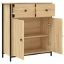 Sonoma Oak Engineered Wood Sideboard 70x30x80 cm by , Sideboards - Ref: Foro24-835525, Price: 84,49 €, Discount: %
