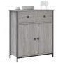 Sonoma gray engineered wood sideboard 70x30x80 cm by , Sideboards - Ref: Foro24-835527, Price: 86,26 €, Discount: %