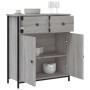 Sonoma gray engineered wood sideboard 70x30x80 cm by , Sideboards - Ref: Foro24-835527, Price: 86,26 €, Discount: %