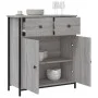 Sonoma gray engineered wood sideboard 70x30x80 cm by , Sideboards - Ref: Foro24-835527, Price: 84,94 €, Discount: %