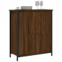 Aparador de madera de ingeniería marrón roble 70x30x80 cm de , Aparadores - Ref: Foro24-835538, Precio: 58,19 €, Descuento: %