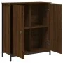 Aparador de madera de ingeniería marrón roble 70x30x80 cm de , Aparadores - Ref: Foro24-835538, Precio: 58,19 €, Descuento: %