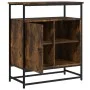 Smoked oak engineered wood sideboard 69x35x80 cm by , Sideboards - Ref: Foro24-835546, Price: 63,08 €, Discount: %