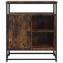 Sideboard aus geräuchertem Eichenholzwerkstoff, 69 x 35 x 80 cm von , Sideboards - Ref: Foro24-835546, Preis: 63,72 €, Rabatt: %
