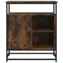 Smoked oak engineered wood sideboard 69x35x80 cm by , Sideboards - Ref: Foro24-835546, Price: 63,08 €, Discount: %