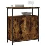 Smoked oak engineered wood sideboard 70x30x80 cm by , Sideboards - Ref: Foro24-835531, Price: 64,64 €, Discount: %