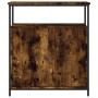 Sideboard aus geräuchertem Eichenholzwerkstoff, 70 x 30 x 80 cm von , Sideboards - Ref: Foro24-835531, Preis: 65,42 €, Rabatt: %