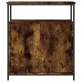 Smoked oak engineered wood sideboard 70x30x80 cm by , Sideboards - Ref: Foro24-835531, Price: 64,64 €, Discount: %