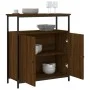 Oak brown engineered wood sideboard 70x30x80 cm by , Sideboards - Ref: Foro24-835533, Price: 62,22 €, Discount: %