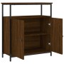 Eichenbraunes Sideboard aus Holzwerkstoff, 70 x 30 x 80 cm von , Sideboards - Ref: Foro24-835533, Preis: 64,30 €, Rabatt: %