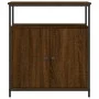 Oak brown engineered wood sideboard 70x30x80 cm by , Sideboards - Ref: Foro24-835533, Price: 62,22 €, Discount: %