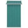 Grüner Gartenschuppen aus verzinktem Stahl, 126 x 97,5 x 177 cm von , Schuppen - Ref: Foro24-316233, Preis: 141,47 €, Rabatt: %