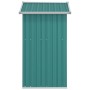 Grüner Gartenschuppen aus verzinktem Stahl, 126 x 97,5 x 177 cm von , Schuppen - Ref: Foro24-316233, Preis: 150,22 €, Rabatt: %