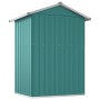 Green galvanized steel garden shed 126x97.5x177 cm by , Sheds - Ref: Foro24-316233, Price: 150,22 €, Discount: %