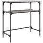 Sonoma grauer Konsolentisch aus Holzwerkstoff, 75 x 35,5 x 75 cm von , Seitentische - Ref: Foro24-834053, Preis: 43,57 €, Rab...