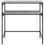 Sonoma grauer Konsolentisch aus Holzwerkstoff, 75 x 35,5 x 75 cm von , Seitentische - Ref: Foro24-834053, Preis: 43,57 €, Rab...