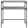 Sonoma gray engineered wood console table 75x35.5x75 cm by , Side tables - Ref: Foro24-834053, Price: 42,89 €, Discount: %