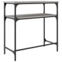 Sonoma grauer Konsolentisch aus Holzwerkstoff, 75 x 35,5 x 75 cm von , Seitentische - Ref: Foro24-834053, Preis: 43,57 €, Rab...