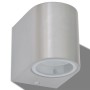 Lámpara de pared exterior 2 uds redonda descendente de vidaXL, Iluminación de exterior - Ref: Foro24-42410, Precio: 39,77 €, ...