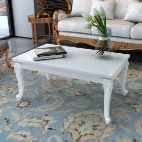Couchtisch 100 x 60 x 42 glänzend weiß von vidaXL, Couchtisch - Ref: Foro24-243380, Preis: 193,27 €, Rabatt: %