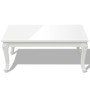 Couchtisch 100 x 60 x 42 glänzend weiß von vidaXL, Couchtisch - Ref: Foro24-243380, Preis: 146,28 €, Rabatt: %