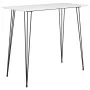 Hoher Tisch und Barhocker 5 Stück weiß von , Möbelsets für Küchen und Esszimmer - Ref: Foro24-3057404, Preis: 341,83 €, Rabat...