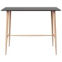Hoher Tisch und Barhocker 7 Stück schwarz von , Möbelsets für Küchen und Esszimmer - Ref: Foro24-3057473, Preis: 544,16 €, Ra...
