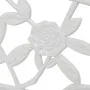 Banco de jardín de aluminio fundido blanco 100 cm de vidaXL, Bancos de jardín - Ref: Foro24-42167, Precio: 146,64 €, Descuent...