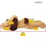 Perro de peluche marrón 80 cm de vidaXL, Animales de peluche - Ref: Foro24-80142, Precio: 22,19 €, Descuento: %