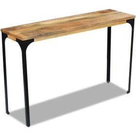 Mesa consola madera de mango 120x35x76 cm