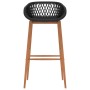Kitchen stools 2 units black by , Kitchen stools - Ref: Foro24-248152, Price: 150,52 €, Discount: %