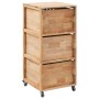 Mueble de baño madera maciza de nogal 41x41x91 cm by , Lockers and storage cabinets - Ref: Foro24-247601, Price: 156,07 €, Di...