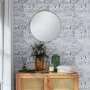 Nicht gewebte 3D-Tapete in hellem grauem Stein-Look, 10x0,53 m. von , Bemaltes Papier - Ref: Foro24-353393, Preis: 11,18 €, R...