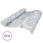 Nicht gewebte 3D-Tapete in hellem grauem Stein-Look, 10x0,53 m. von , Bemaltes Papier - Ref: Foro24-353393, Preis: 11,29 €, R...