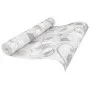 Papel pintado 3D no tejido estampado de flores gris 10x0,53 m by , Painted paper - Ref: Foro24-353403, Price: 19,40 €, Discou...