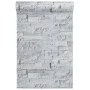Nicht gewebte 3D-Tapete in hellem grauem Stein-Look, 10x0,53 m. von , Bemaltes Papier - Ref: Foro24-353393, Preis: 11,18 €, R...