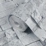 Papel pintado 3D no tejido aspecto piedra gris claro 10x0,53 m by , Painted paper - Ref: Foro24-353393, Price: 11,29 €, Disco...