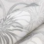 Papel pintado 3D no tejido estampado de flores gris 10x0,53 m by , Painted paper - Ref: Foro24-353403, Price: 19,40 €, Discou...