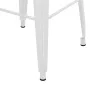High table and 5-piece bar stools set in white by , Furniture sets for kitchens and dining rooms - Ref: Foro24-3057402, Price...