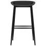 High table and 5-piece bar stools set in black and white by , Furniture sets for kitchens and dining rooms - Ref: Foro24-3057...
