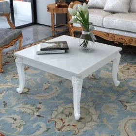 Bright white coffee table 80x80x42 cm by vidaXL, Coffee table - Ref: Foro24-243379, Price: 156,39 €, Discount: %