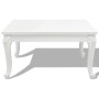 Glänzend weißer Couchtisch 80x80x42 cm von vidaXL, Couchtisch - Ref: Foro24-243379, Preis: 159,37 €, Rabatt: %