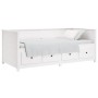 Solid white pine wood sofa bed 90x190 cm by , Beds and slatted bases - Ref: Foro24-820912, Price: 418,50 €, Discount: %