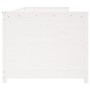 Solid white pine wood sofa bed 90x190 cm by , Beds and slatted bases - Ref: Foro24-820912, Price: 418,50 €, Discount: %