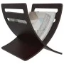 Brauner stehender Zeitungsständer aus Holz von , Zeitschriftenständer - Ref: Foro24-241218, Preis: 38,95 €, Rabatt: %