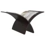 Brauner stehender Zeitungsständer aus Holz von , Zeitschriftenständer - Ref: Foro24-241218, Preis: 38,95 €, Rabatt: %